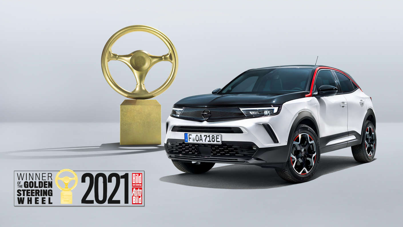 Електричний кросовер Opel Mokka заслужив престижну нагороду «Золоте кермо 2021»